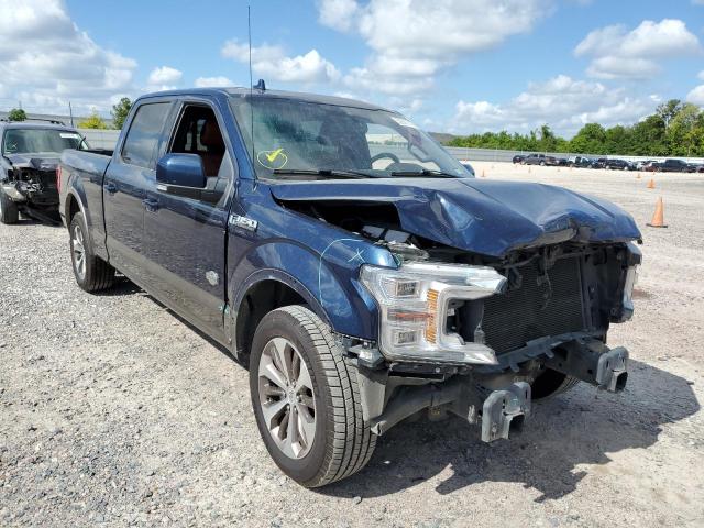 FORD F150 SUPER 2018 with VIN 1FTEW1C52JFC43115 - Photo from auction