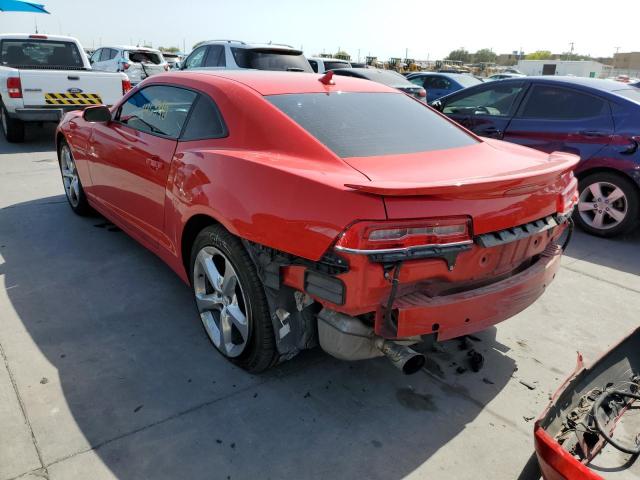 Photo 3 from auction – 2014 CHEVROLET CAMARO LT with VIN 2G1FC1E32E9313034
