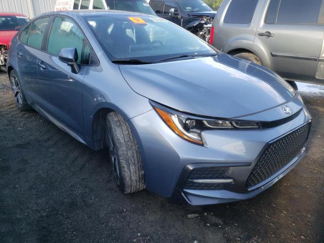 TOYOTA COROLLA SE 2020 with VIN 5YFS4RCE6LP039744 - Photo from auction