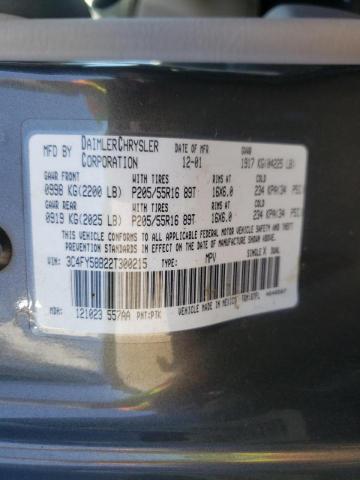 Photo 10 from auction – 2002 CHRYSLER PT CRUISER with VIN 3C4FY58B22T300215