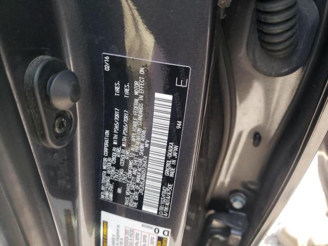 Photo 9 from auction – 2016 TOYOTA 4RUNNER SR with VIN JTEZU5JR6G5126474