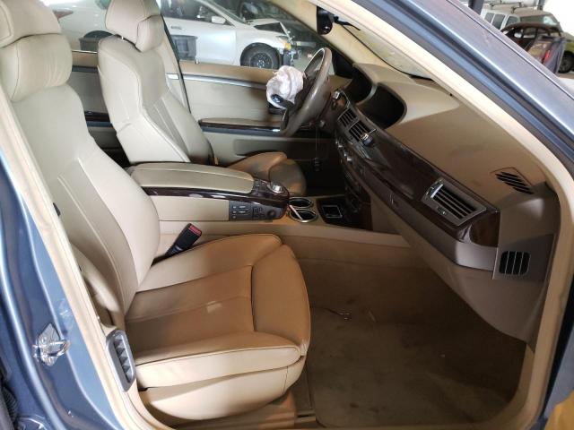 Photo 5 from auction – 2007 BMW 750 with VIN WBAHN83537DT67730