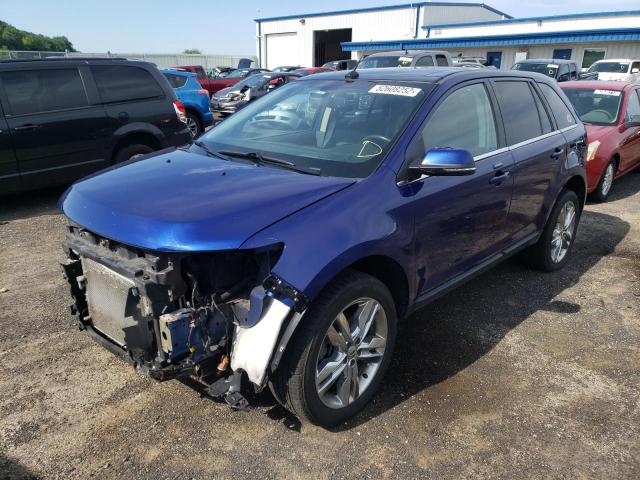 Photo 2 from auction – 2013 FORD EDGE LIMIT with VIN 2FMDK4KC0DBC91772