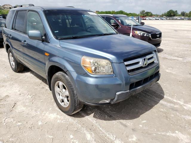 HONDA PILOT EX 2008 with VIN 5FNYF28468B000229 - Photo from auction