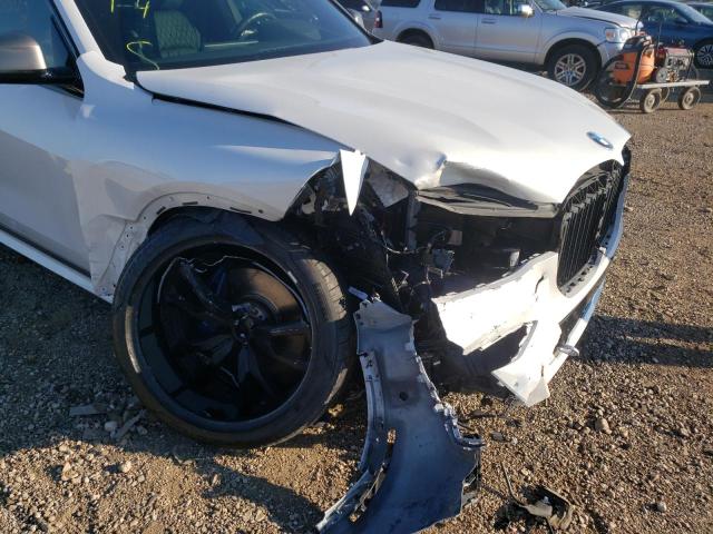 Photo 9 from auction – 2020 BMW X7 M50I with VIN 5UXCX6C02LLE35355