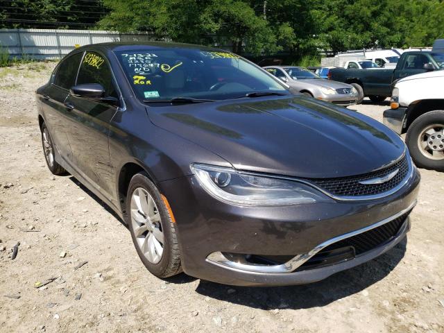 CHRYSLER 200 C 2015 with VIN 1C3CCCCB2FN572285 - Photo from auction