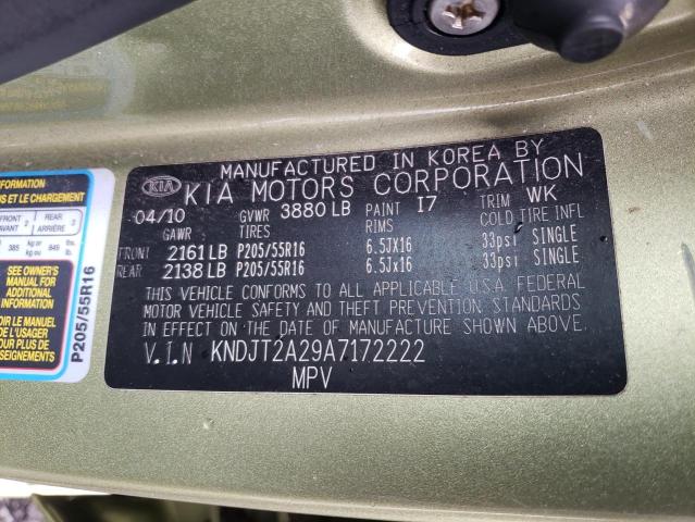 Photo 10 from auction – 2010 KIA SOUL + with VIN KNDJT2A29A7172222