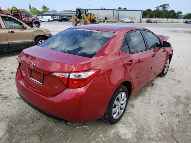 Photo 4 from auction – 2015 TOYOTA COROLLA L with VIN 2T1BURHE8FC378275