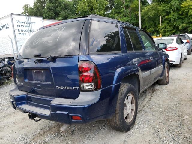 Photo 4 from auction – 2004 CHEVROLET TRAILBLAZE with VIN 1GNDT13S542113682