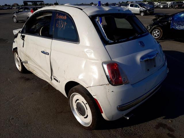 Photo 3 from auction – 2014 FIAT 500 LOUNGE with VIN 3C3CFFCR6ET300892