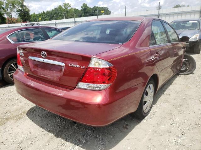 Photo 4 from auction – 2005 TOYOTA CAMRY LE with VIN 4T1BE32K55U005507