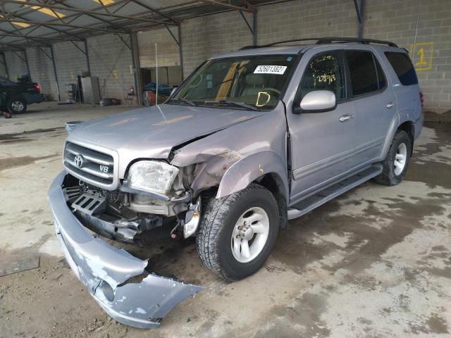Photo 2 from auction – 2001 TOYOTA SEQUIOA with VIN 5TDZT38A01S004982