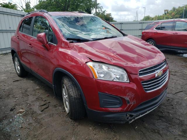CHEVROLET TRAX 1LT 2015 with VIN KL7CJRSB3FB258844 - Photo from auction