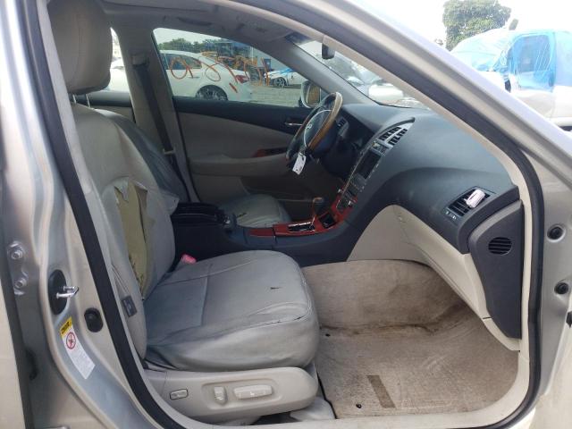 Photo 5 from auction – 2007 LEXUS ES 350 with VIN JTHBJ46G872011200
