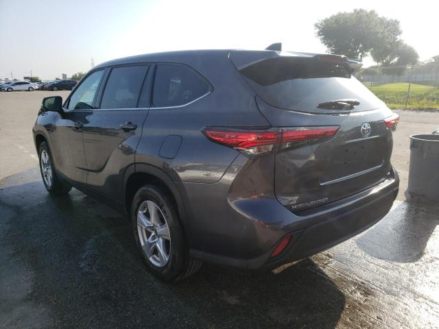 Photo 3 from auction – 2022 TOYOTA HIGHLANDER with VIN 5TDZZRAH2NS544087