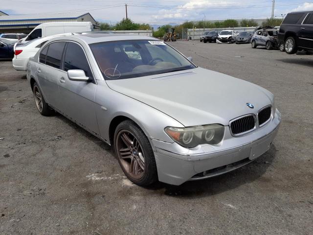 BMW 745 LI 2004 with VIN WBAGN63574DS55802 - Photo from auction