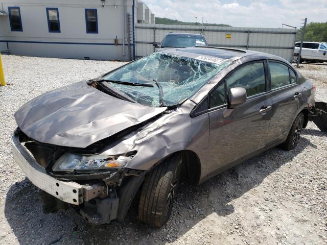Photo 2 from auction – 2013 HONDA CIVIC EXL with VIN 19XFB2F96DE003519