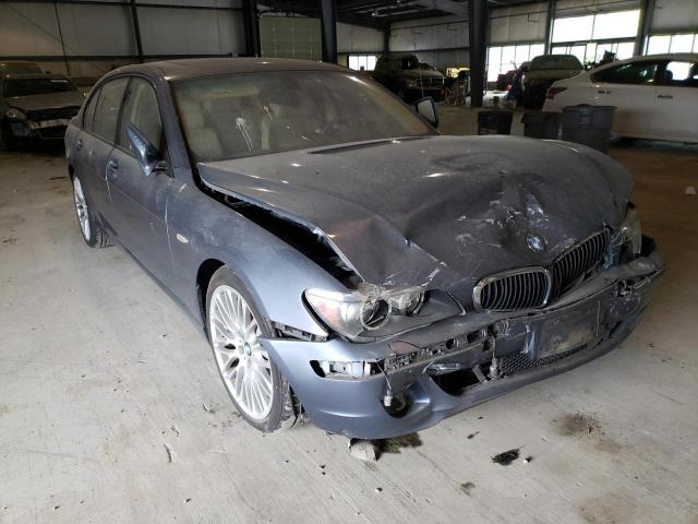 BMW 750 2007 with VIN WBAHN83537DT67730 - Photo from auction