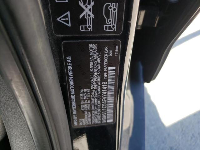 Photo 10 from auction – 2015 BMW X1 XDRIVE2 with VIN WBAVL1C54FVY41418