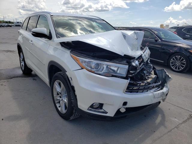 TOYOTA HIGHLANDER 2016 with VIN 5TDYKRFH4GS171260 - Photo from auction