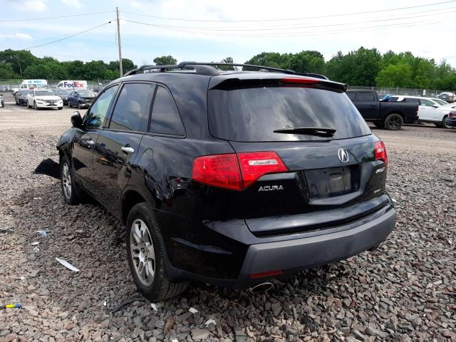 Photo 3 from auction – 2008 ACURA MDX TECHNO with VIN 2HNYD28688H557302