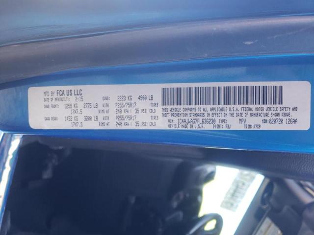 Photo 10 from auction – 2015 JEEP WRANGLER S with VIN 1C4AJWAG7FL636230