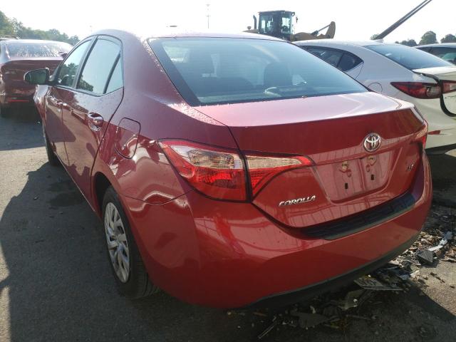 Photo 3 from auction – 2018 TOYOTA COROLLA L with VIN 2T1BURHEXJC080318