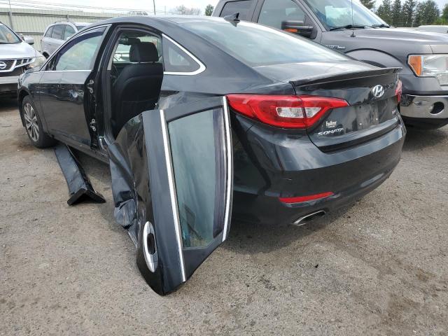 Photo 3 from auction – 2017 HYUNDAI SONATA SPO with VIN 5NPE34AF4HH514181
