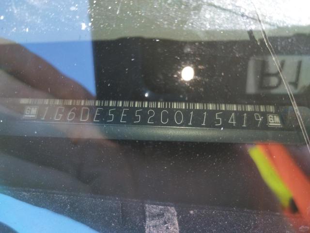Photo 10 from auction – 2012 CADILLAC CTS LUXURY with VIN 1G6DE5E52C0115419