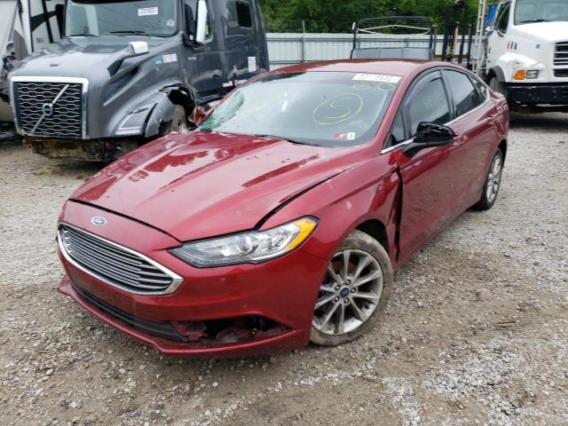 Photo 2 from auction – 2017 FORD FUSION SE with VIN 3FA6P0HD5HR241163