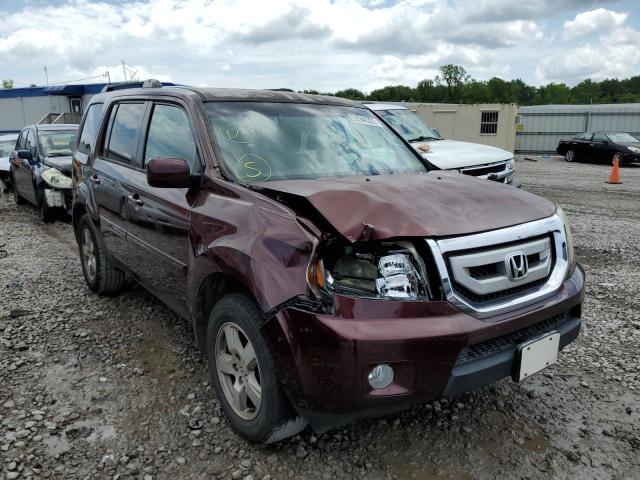 HONDA PILOT EX 2011 with VIN 5FNYF3H40BB039413 - Photo from auction