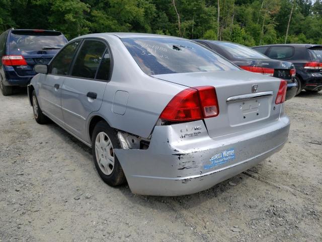 Photo 3 from auction – 2001 HONDA CIVIC LX with VIN JHMES16591S010958