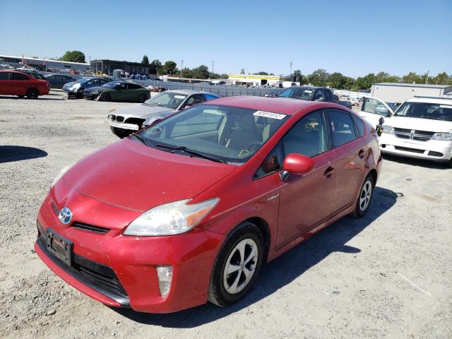 Photo 2 from auction – 2013 TOYOTA PRIUS with VIN JTDKN3DU6D5558176