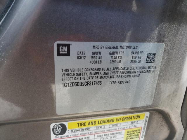 Photo 10 from auction – 2012 CHEVROLET MALIBU 2LT with VIN 1G1ZD5EU9CF317483