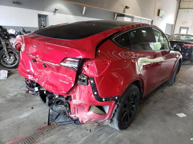 Photo 4 from auction – 2021 TESLA MODEL Y with VIN 5YJYGAEE1MF136850