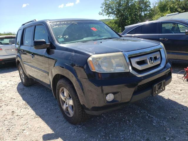 HONDA PILOT EXLN 2011 with VIN 5FNYF4H79BB004658 - Photo from auction