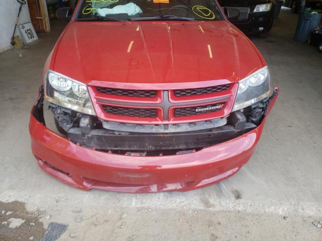 Photo 9 from auction – 2014 DODGE AVENGER SE with VIN 1C3CDZAB0EN155278