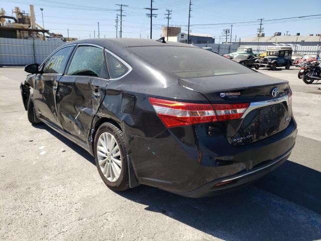 Photo 3 from auction – 2013 TOYOTA AVALON HYB with VIN 4T1BD1EB4DU002728