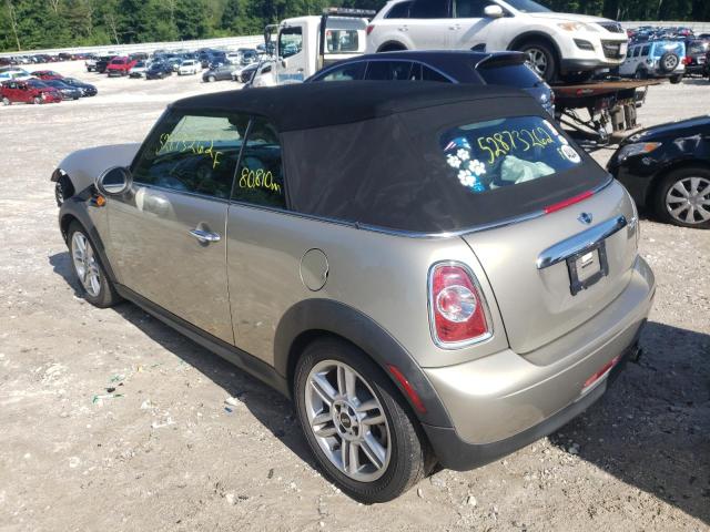 Photo 3 from auction – 2011 MINI COOPER with VIN WMWZN3C54BTZ78307