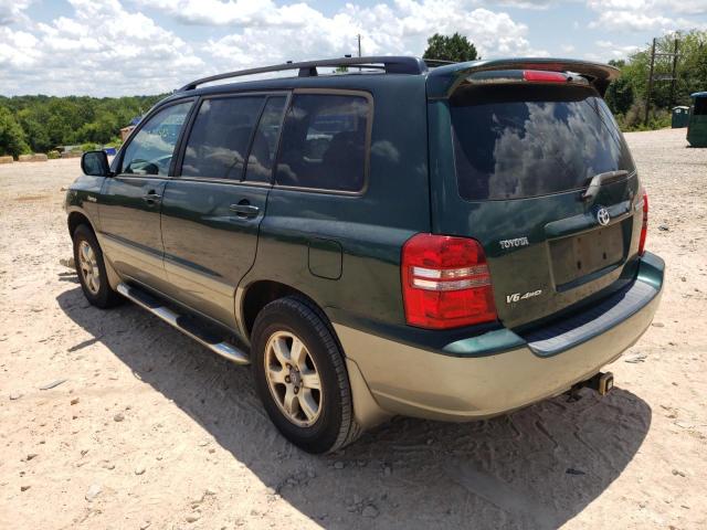 Photo 3 from auction – 2001 TOYOTA HIGHLANDER with VIN JTEHF21A110005631