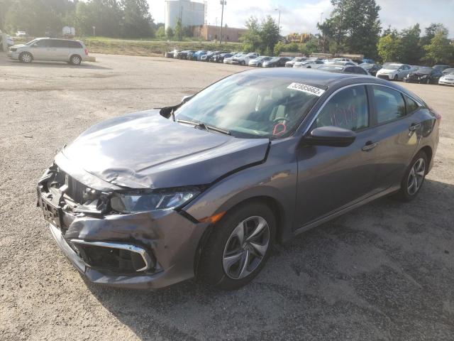 Photo 2 from auction – 2019 HONDA CIVIC LX with VIN 2HGFC2F62KH547070