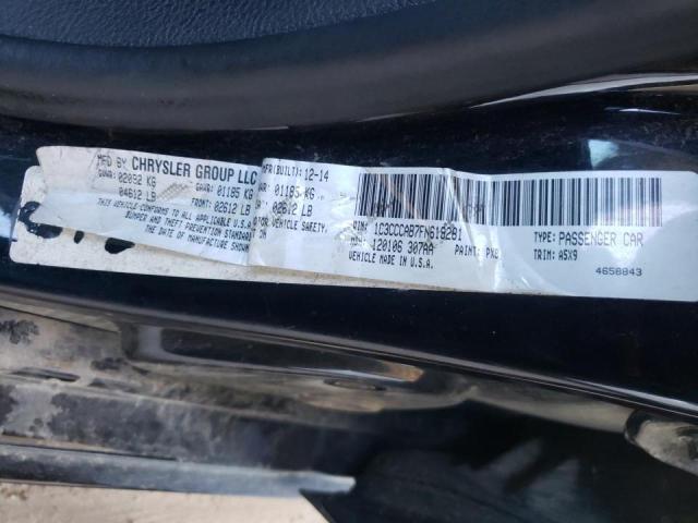 Photo 10 from auction – 2015 CHRYSLER 200 LIMITE with VIN 1C3CCCAB7FN619281