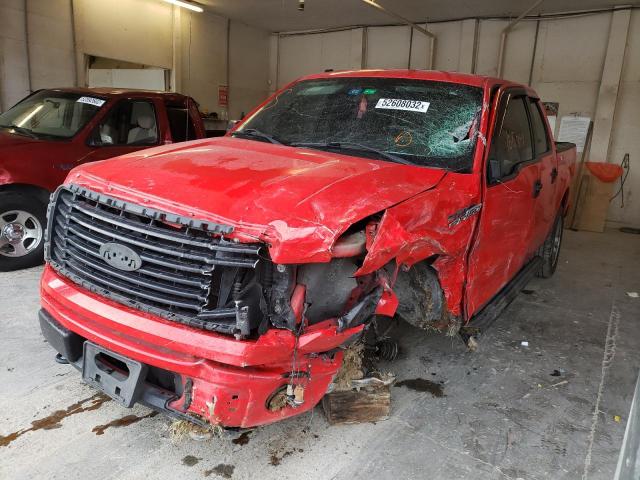 Photo 2 from auction – 2014 FORD F150 SUPER with VIN 1FTFW1EF4EFA75719