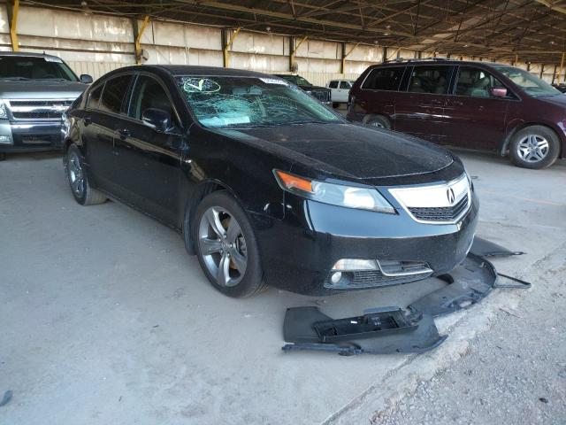 ACURA TL ADVANCE 2014 with VIN 19UUA8F78EA005709 - Photo from auction