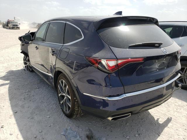 Photo 3 from auction – 2022 ACURA MDX TECHNO with VIN 5J8YD9H4XNL003904
