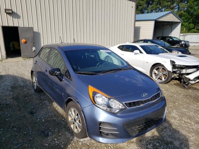 KIA RIO EX 2016 with VIN KNADN5A36G6575426 - Photo from auction