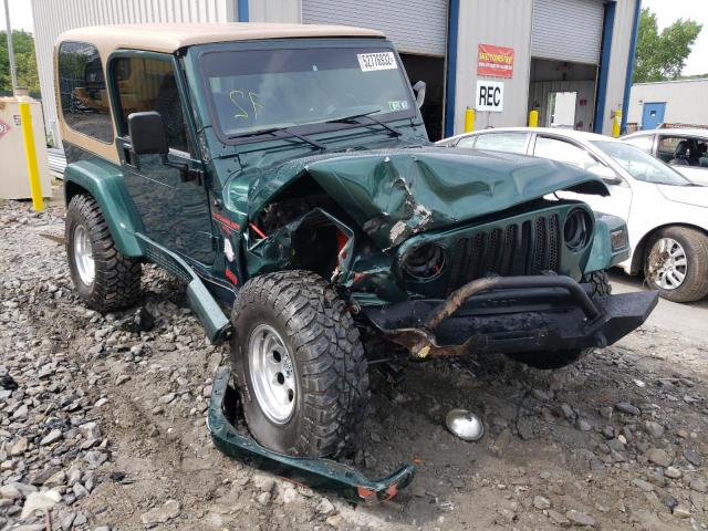 JEEP WRANGLER / 2000 with VIN 1J4FA59S9YP805422 - Photo from auction