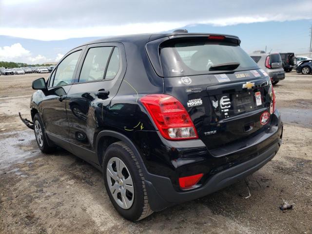 Photo 3 from auction – 2018 CHEVROLET TRAX LS with VIN 3GNCJKSBXJL402429