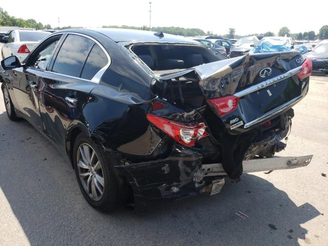 Photo 3 from auction – 2014 INFINITI Q50 BASE with VIN JN1BV7AR9EM695761