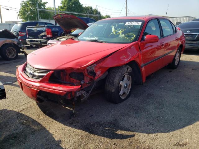 Photo 2 from auction – 2002 CHEVROLET IMPALA LS with VIN 2G1WH55K329206411